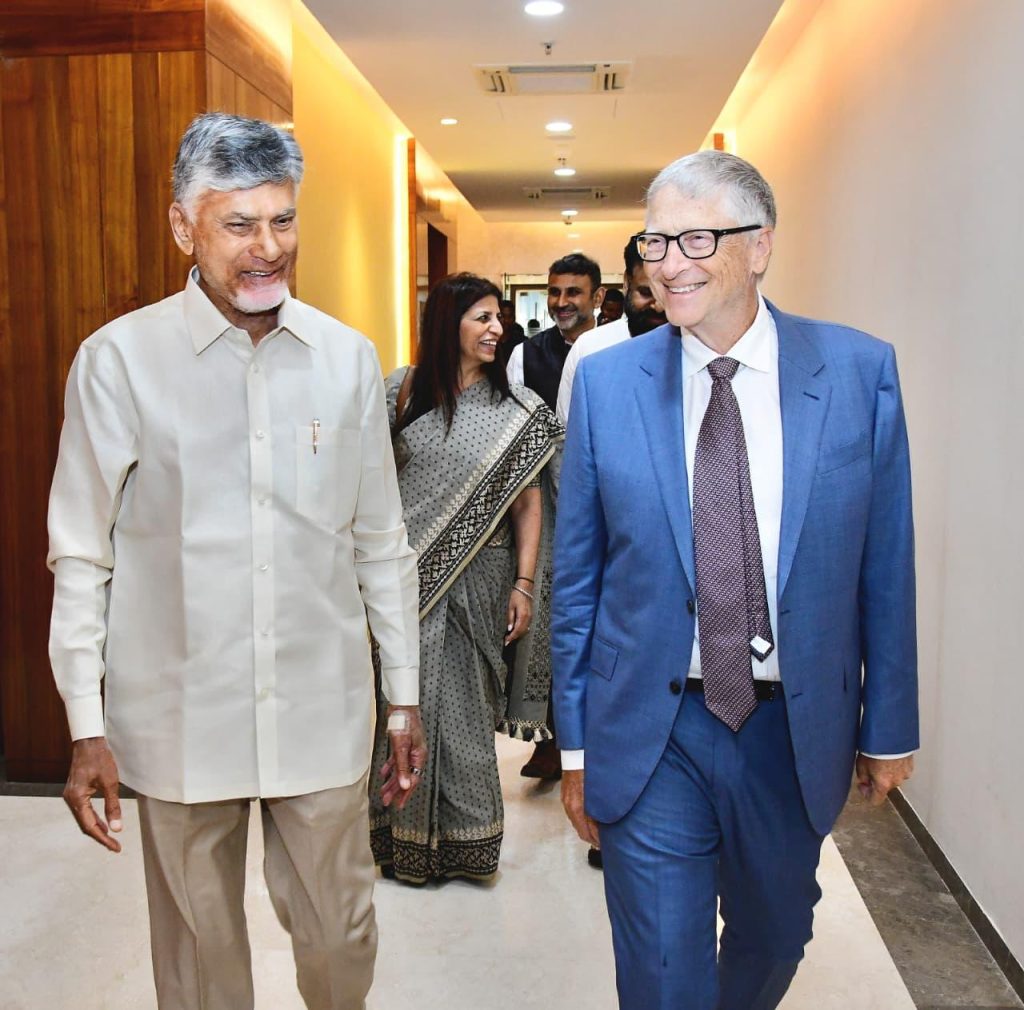 Bill Gates arrives in Andhra Pradesh on Official Visit - The News Trust
